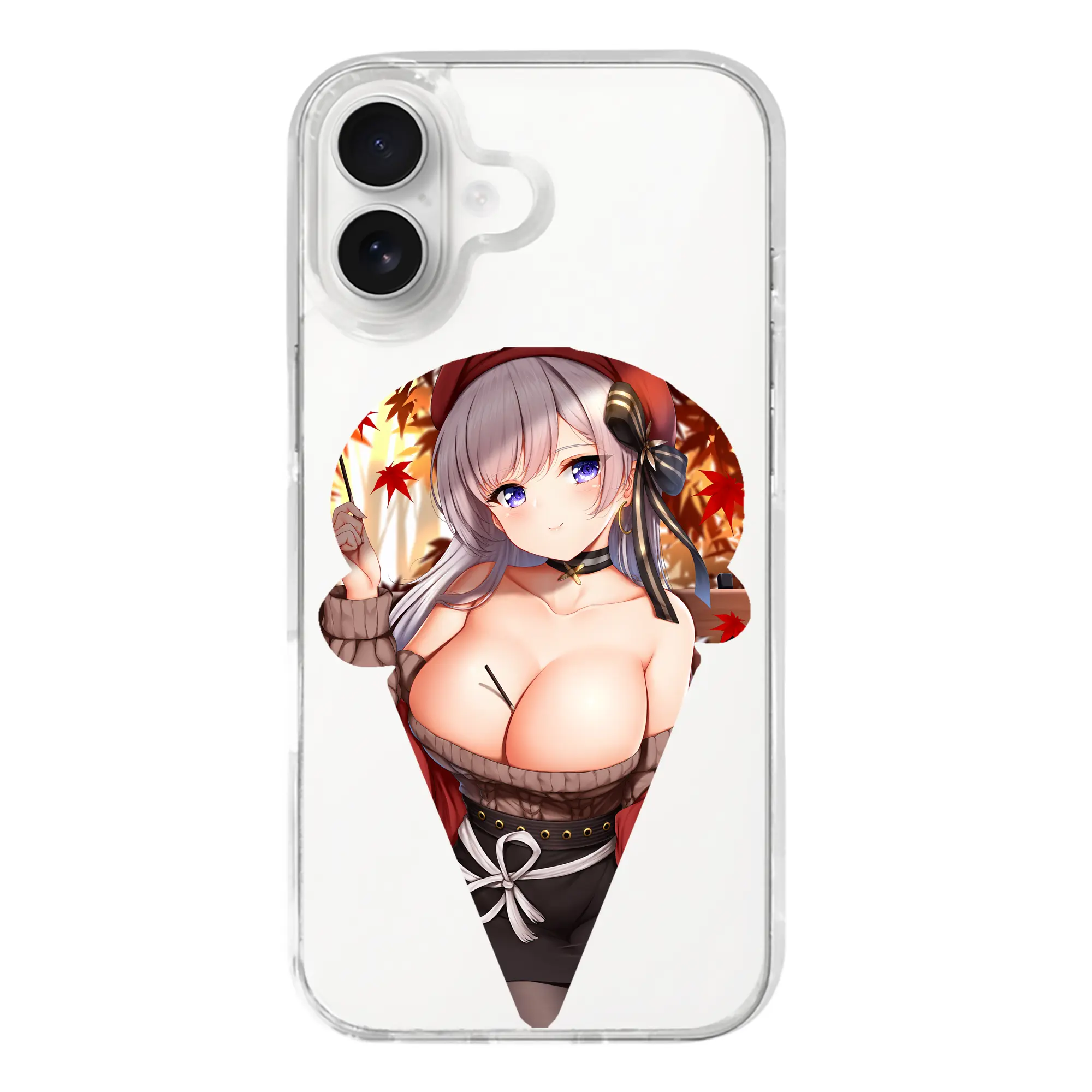 アズールレーン グッズ,プリンツ・オイゲン - iPhone 17シリーズ 透明スマホケース – 薄型・耐衝撃・精密フィット保護カバー